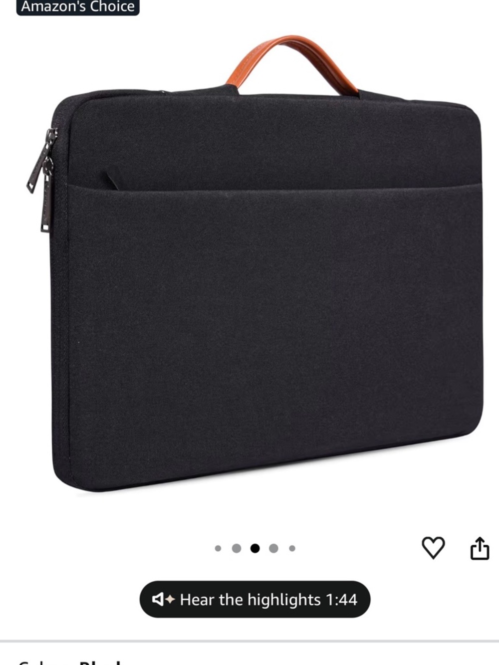 Casebuy brand laptop sleeve soft case with handle .
